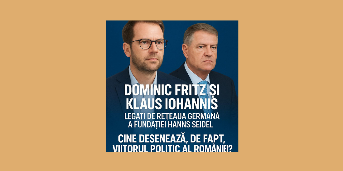 Dominic Fritz, primarul Timișoarei și președintele USR, și Klaus Iohannis – între premiile și rețeaua germană a fundației Hanns Seidel